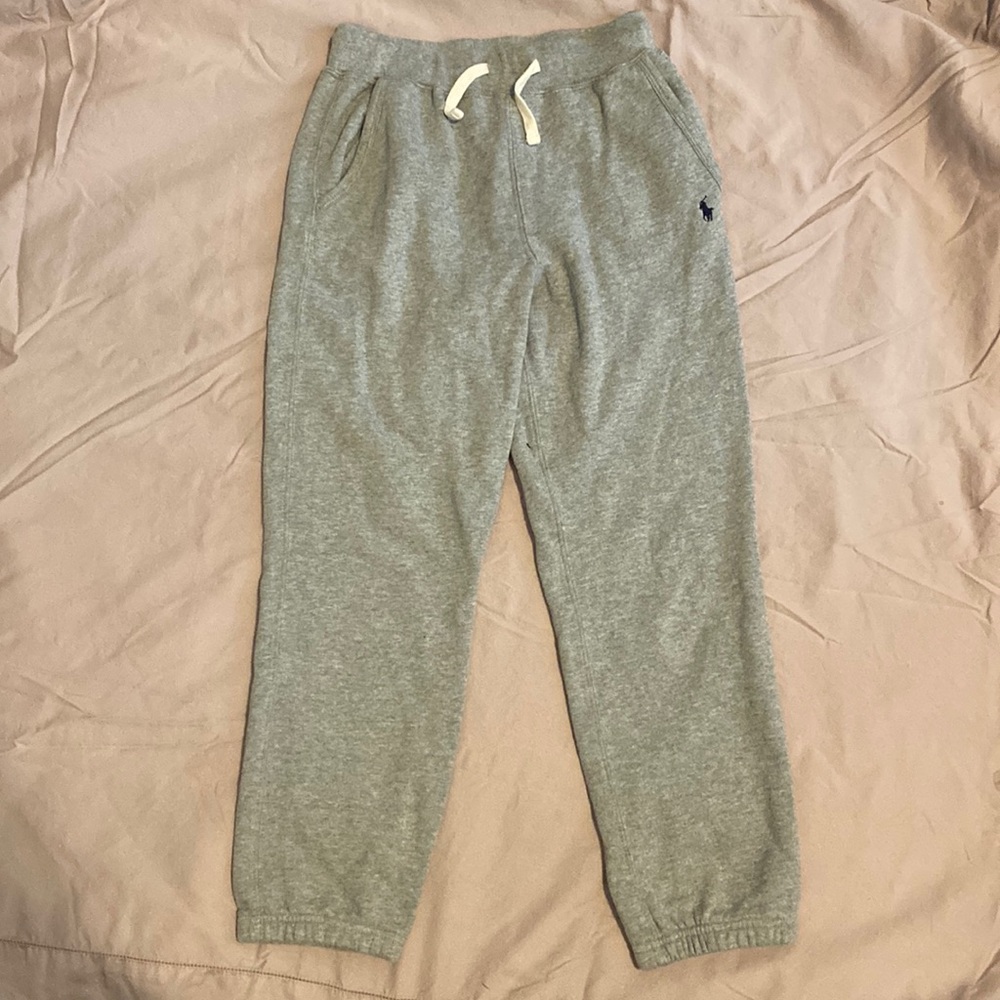 Polo by Ralph Lauren Boys Joggers - Gray M(10-12) Grey